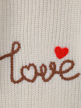 LOVE Embroidery Valentine’s Day Sweater